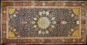 Ardabil Carpet — public domain / Wikimedia Commons