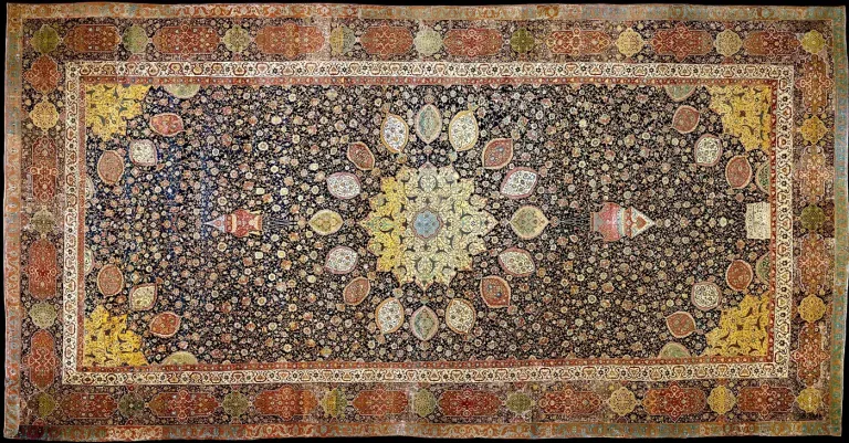 Ardabil Carpet — public domain / Wikimedia Commons
