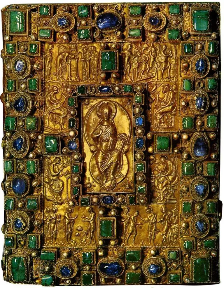 Codex Aureus of St. Emmeram — public domain / Wikimedia Commons