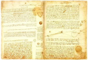 Codex Leicester — public domain / Wikimedia Commons