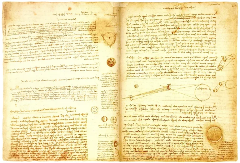 Codex Leicester — public domain / Wikimedia Commons