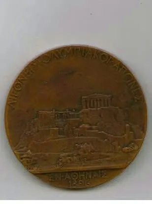 First Modern Olympic Medals, 1896