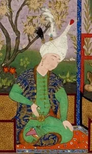 Khamsa of Nizami (British Library) — public domain / Wikimedia Commons