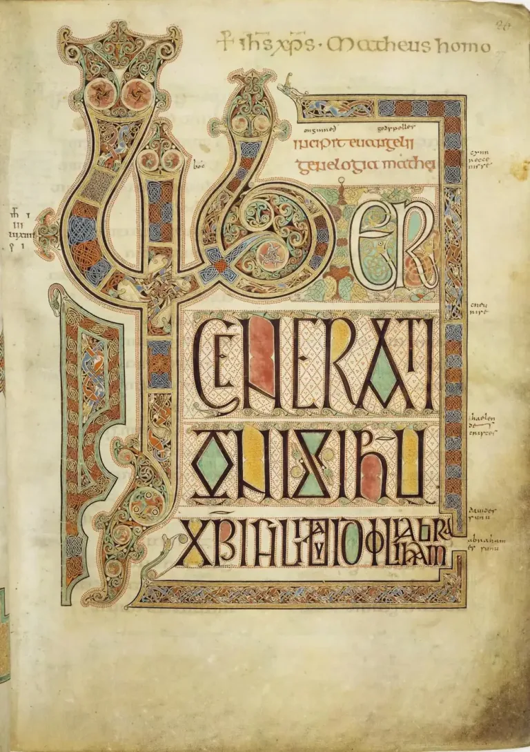 Lindisfarne Chi-Rho — public domain / Wikimedia Commons
