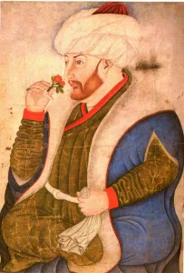 Portrait of Mehmed II — public domain / Wikimedia Commons