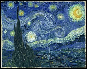 The Starry Night — public domain / Wikimedia Commons